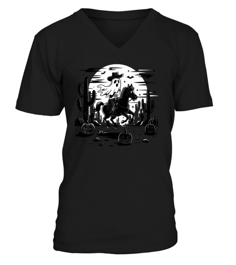 halloween V-Neck T-shirt
