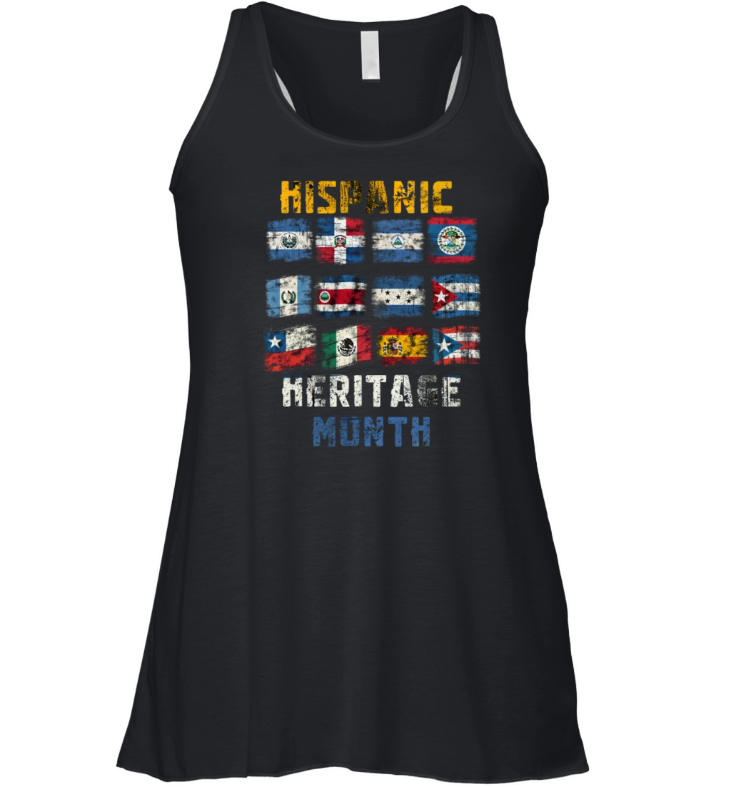 Celebrate Hispanic Heritage Month Women's Flowy Tank Top