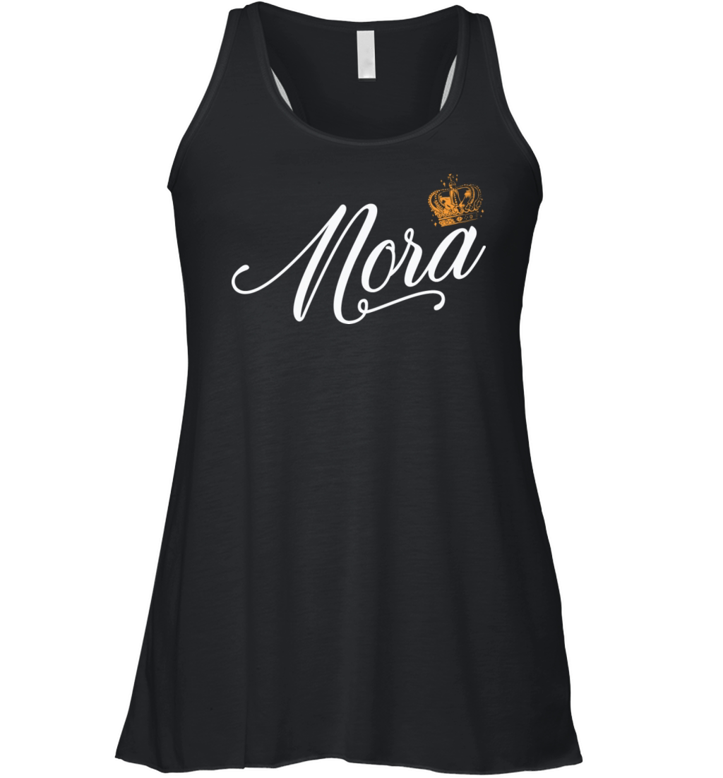 Nora Custom Name for Women Kids Toddlers - Nora Women's Flowy Tank Top