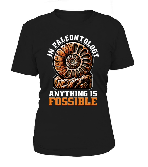 Fossil Hunter In Paleontology Anything Geologist Women's T-Shirt