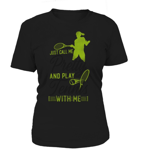 Funny Tennis Player Racket Girl Women's T-Shirt