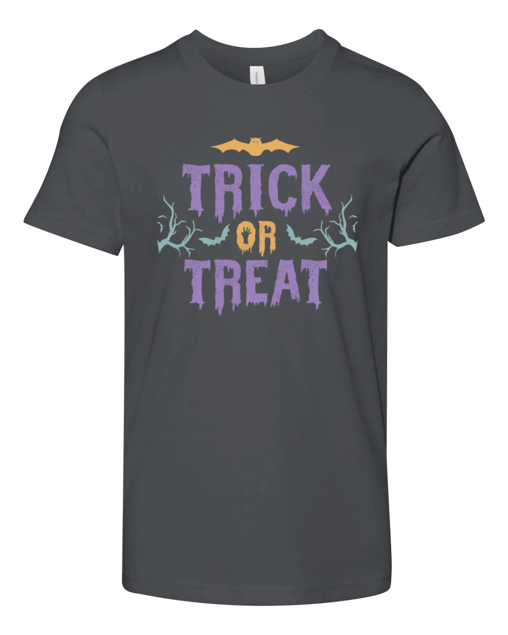HALLOWEEN TRICK OR TREAT Youth Unisex Jersey Tee