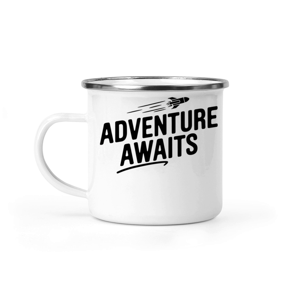 Adventure Awaits Camping Mug