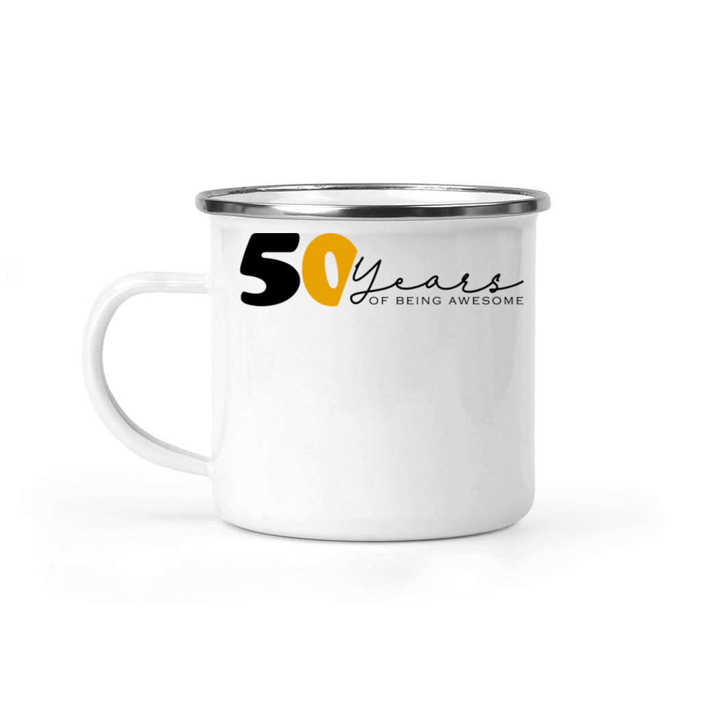 Vintage 1974 Funny 50 Year Old Bday Men Women Camping Mug