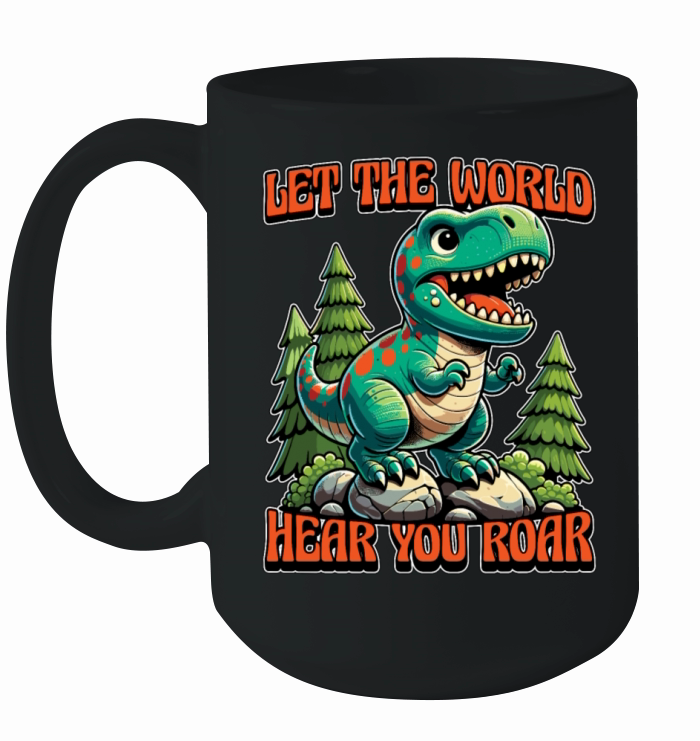 Paleontology Let The World Hear Your Prehistoric Ceramic Mug