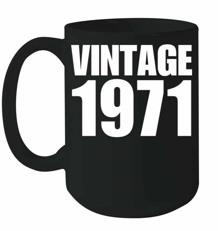 Vintage 1971 Ceramic Mug