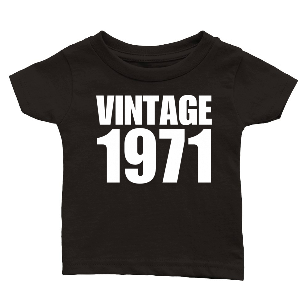 Vintage 1971 Classic Baby Crewneck T-shirt