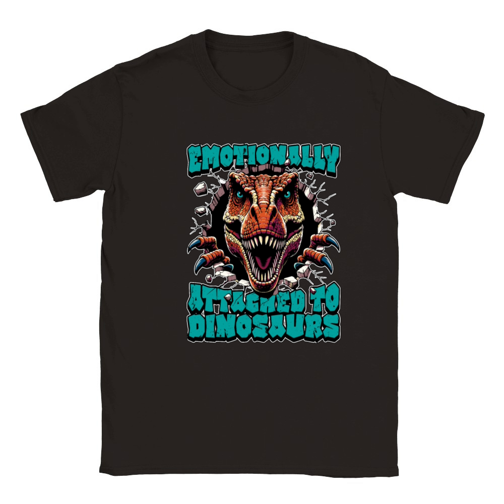 Paleontology Emotionally Attached Fossil Collector Classic Kids Crewneck T-shirt