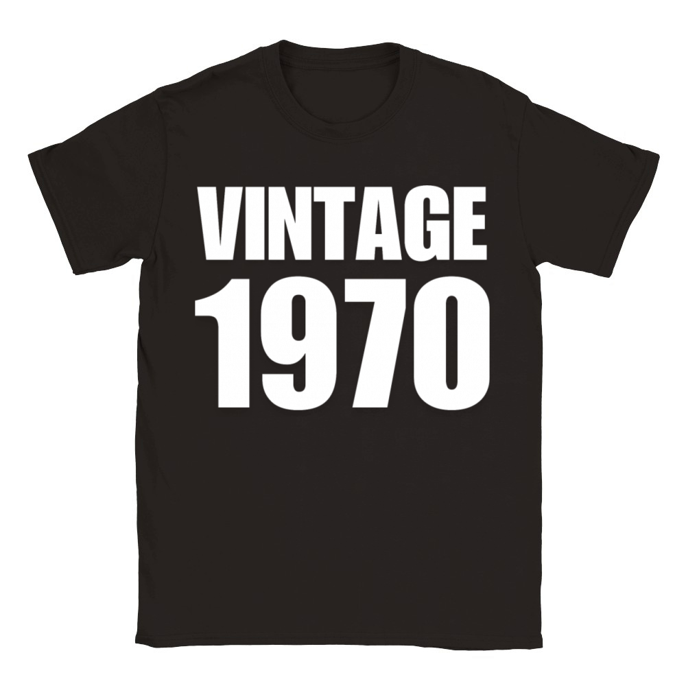 Vintage 1970 Classic Kids Crewneck T-shirt