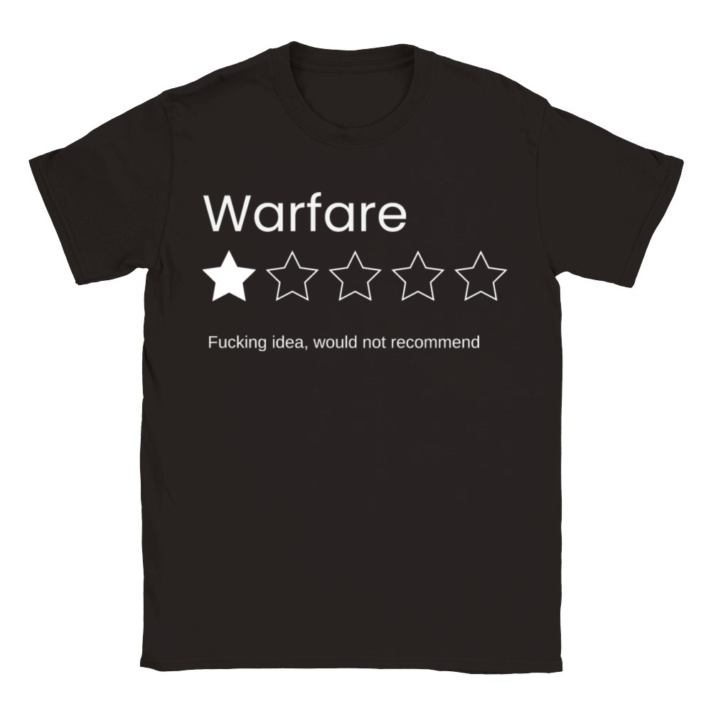 warfare fucking idea would not recommend Classic Kids Crewneck T-shirt