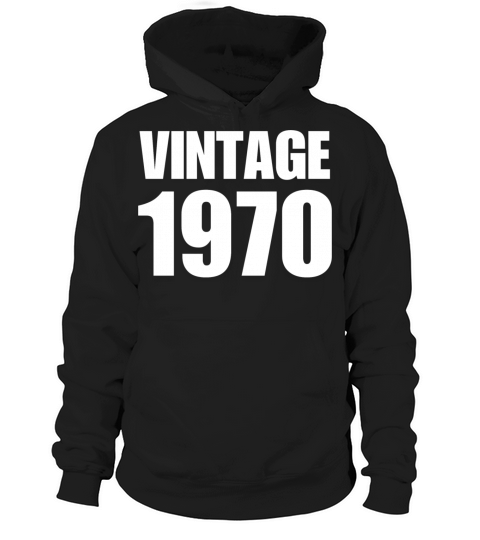 Vintage 1970 Hoodie Unisex