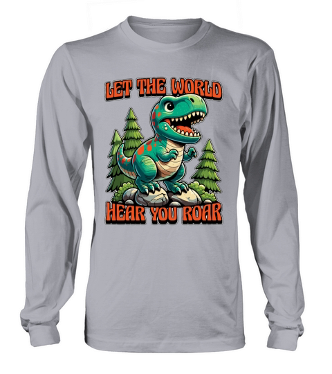 Paleontology Let The World Hear Your Prehistoric Long sleeved Unisex