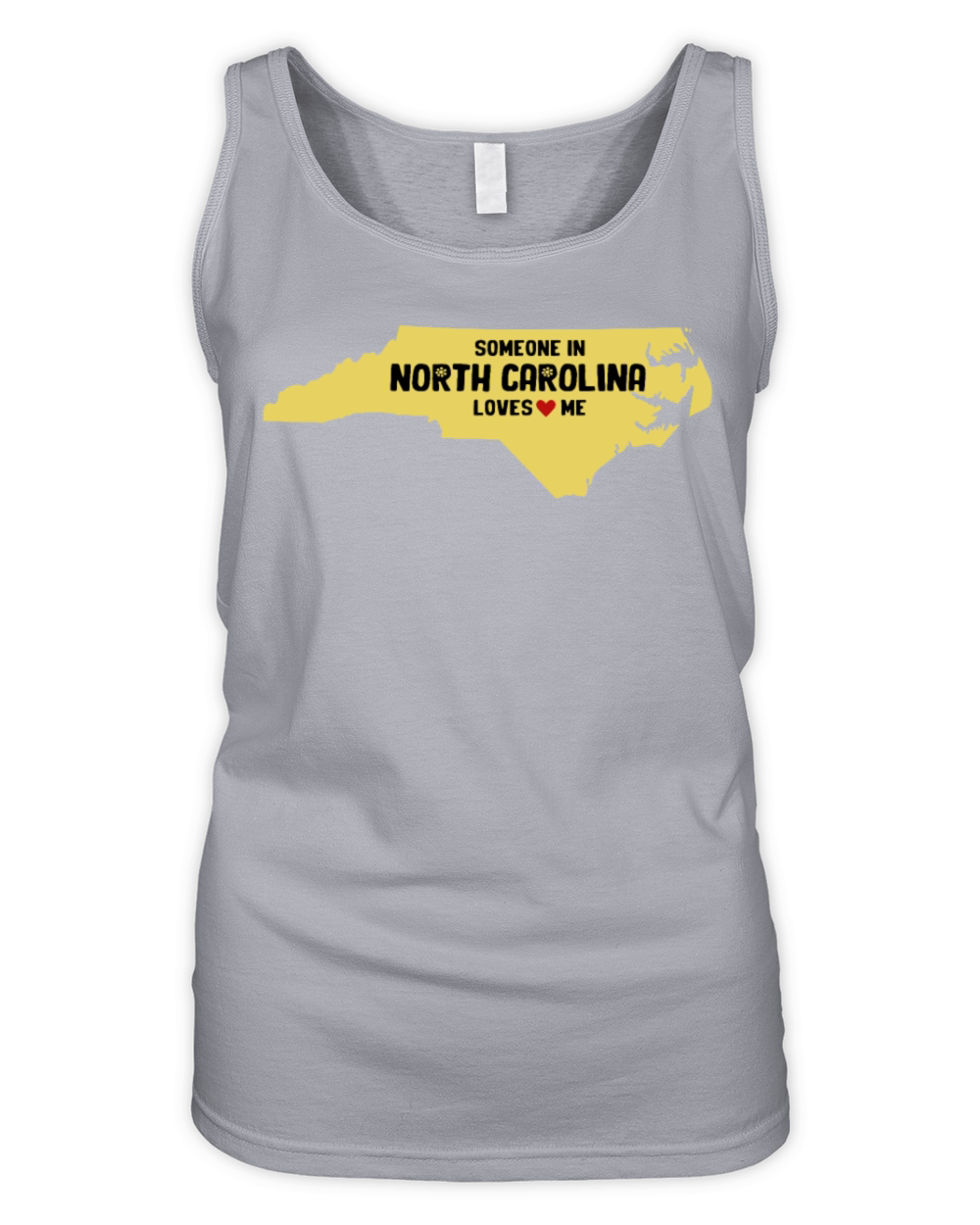Someone In North Carolina Loves Me Organic Women's Tank Top