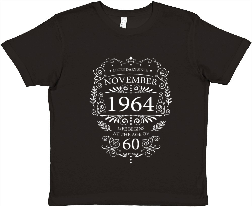 Legendary Since November 1964 Vintage Ornaments Premium Kids Crewneck T-shirt