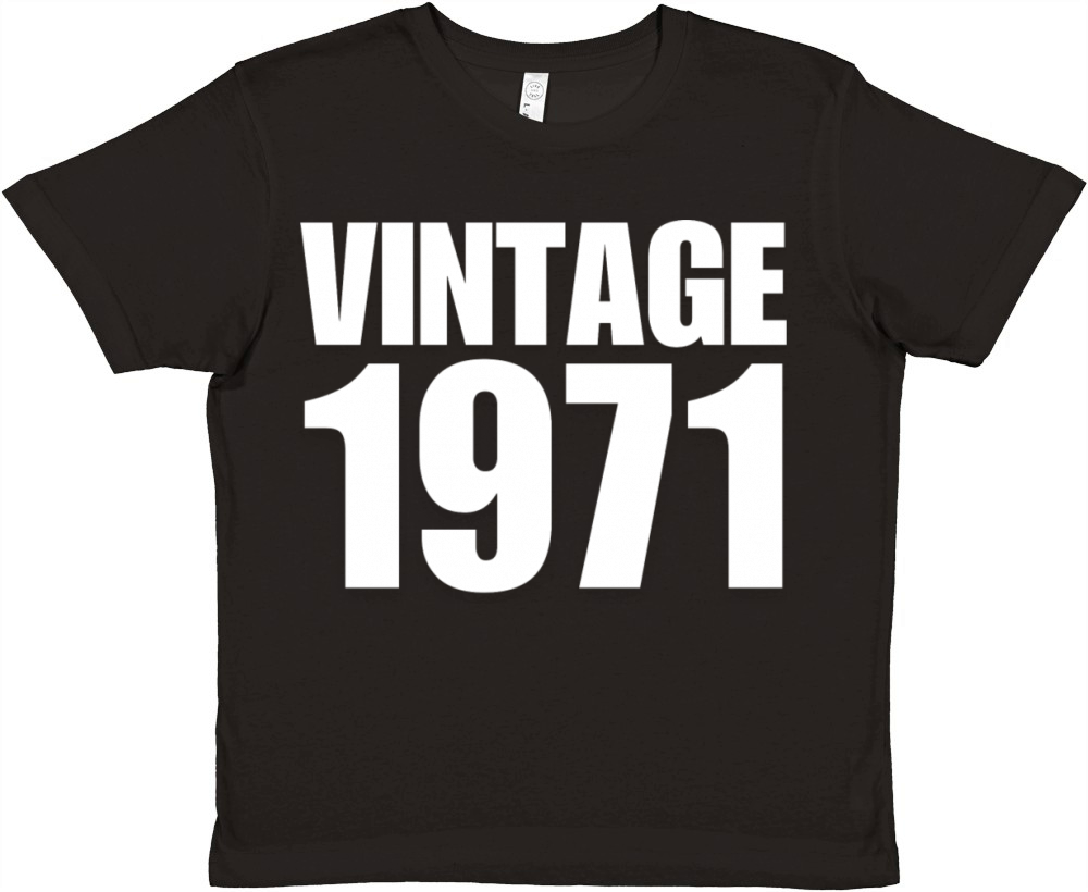 Vintage 1971 Premium Kids Crewneck T-shirt
