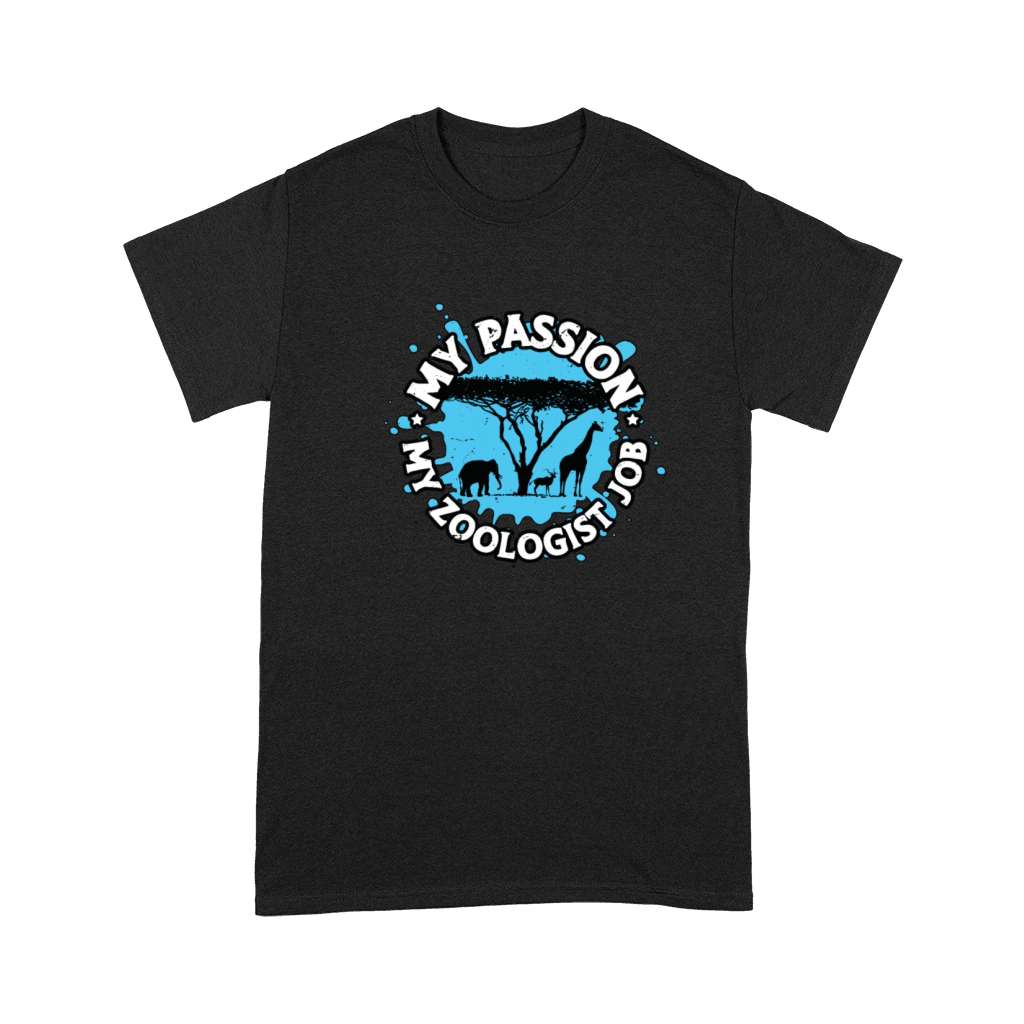 Zoologist My Passion My Zoologist Job Zookeeper Premium T-shirt