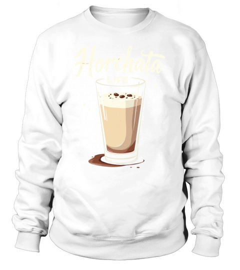 Vintage Retro Style Horchata Mexican Drink Summer Sweatshirt Unisex