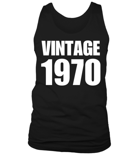 Vintage 1970 Tank Top Unisex