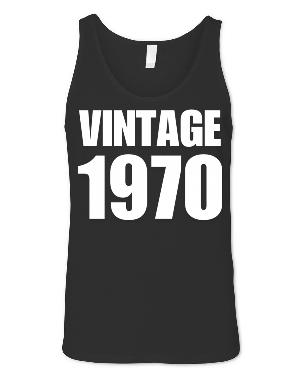 Vintage 1970 Unisex Jersey Tank