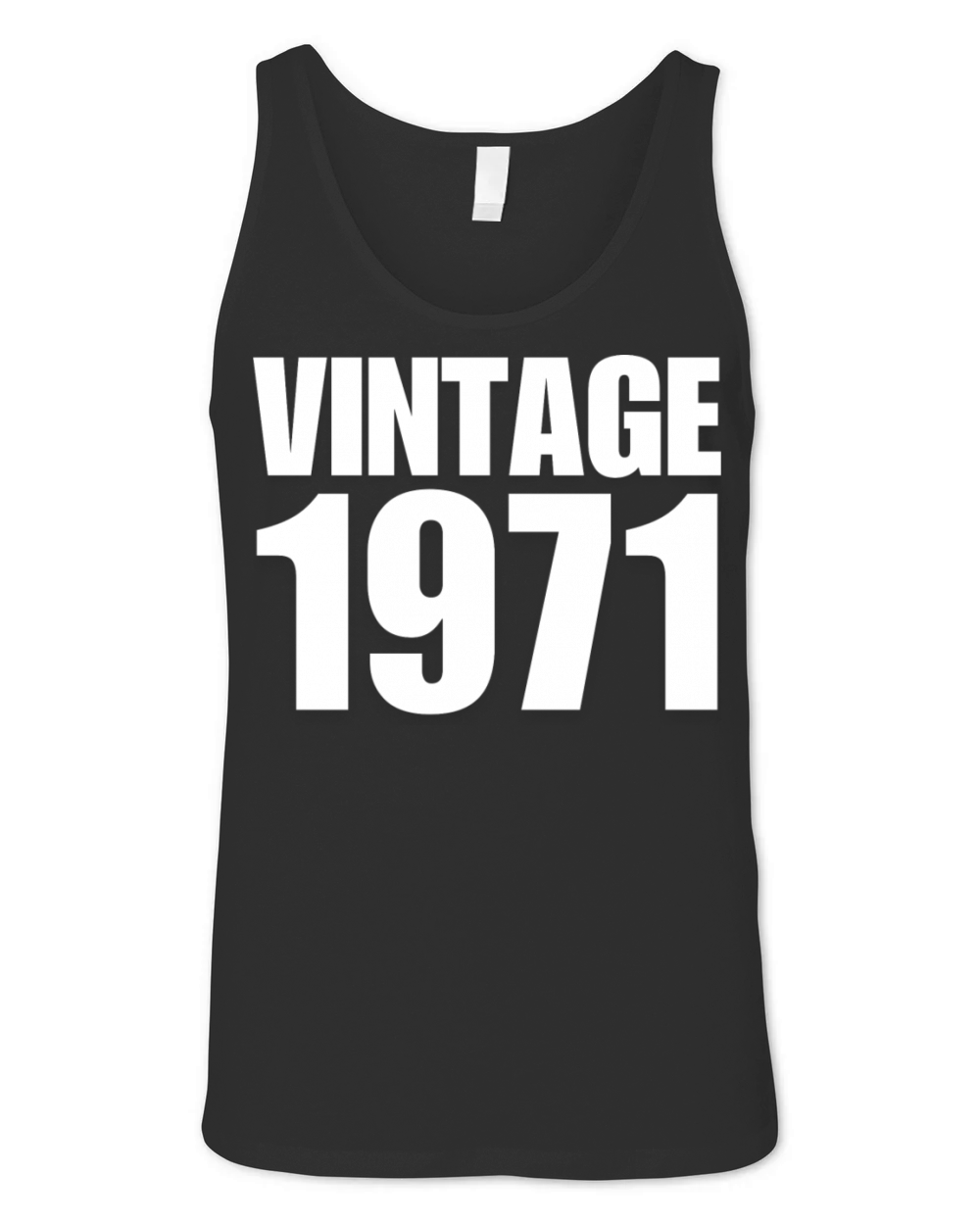 Vintage 1971 Unisex Jersey Tank