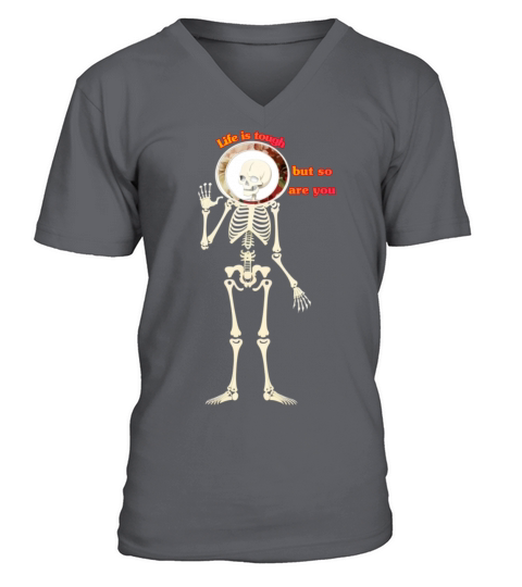 Cool Skull V-Neck T-shirt