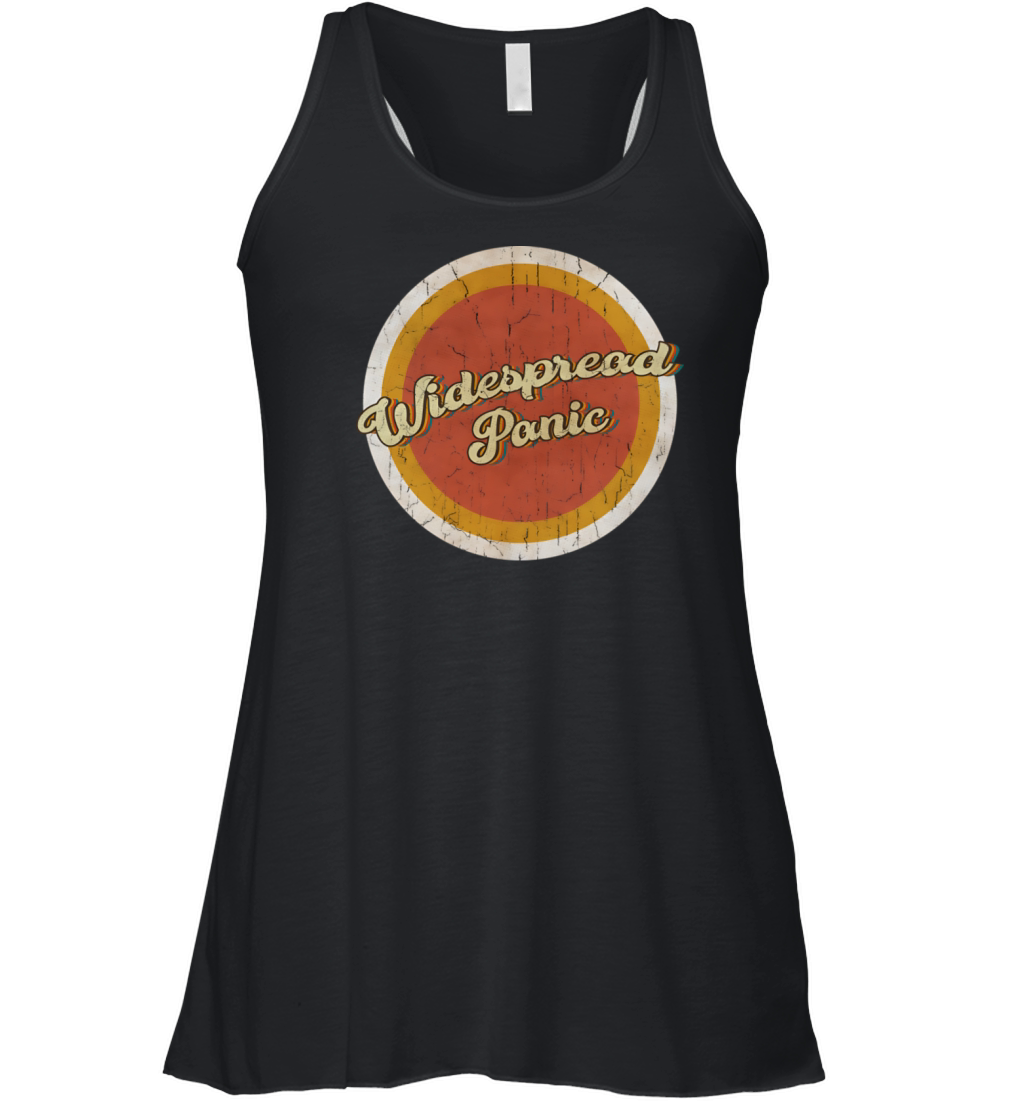 circle vintage Widespread Panic Women's Flowy Tank Top