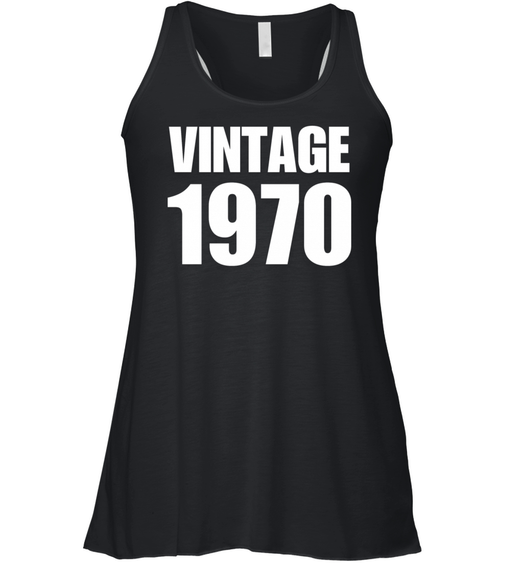 Vintage 1970 Women's Flowy Tank Top