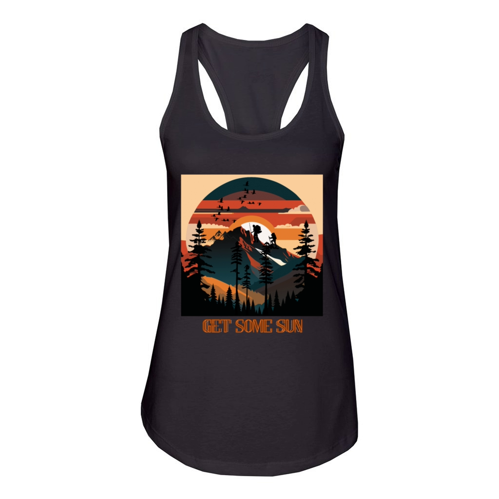 Get some sun Women's Racerback Tank