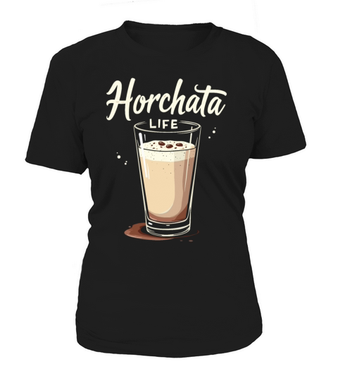 Vintage Retro Style Horchata Mexican Drink Summer Women's T-Shirt