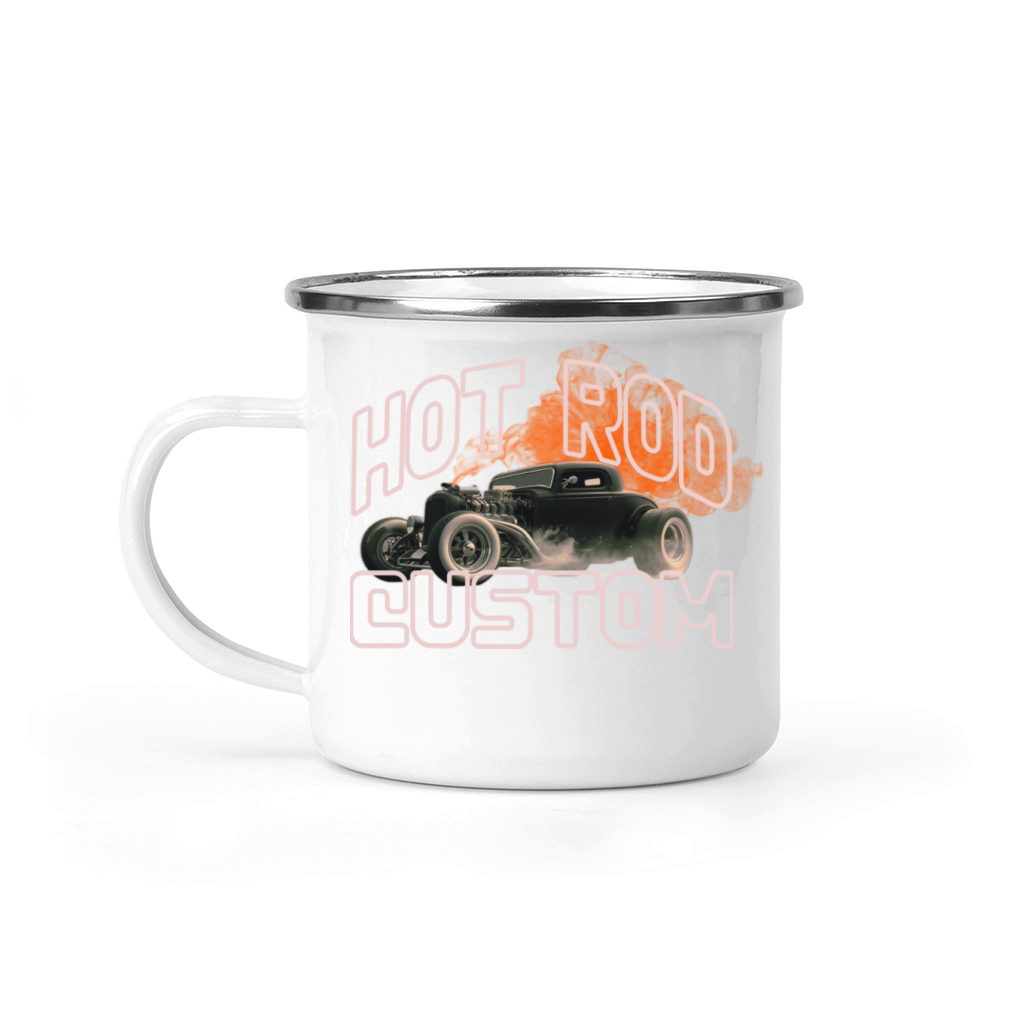 Hot Rod Custom Camping Mug