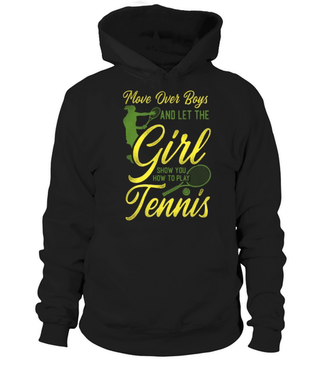 Funny Tennis Player Racket Girl Hoodie Unisex