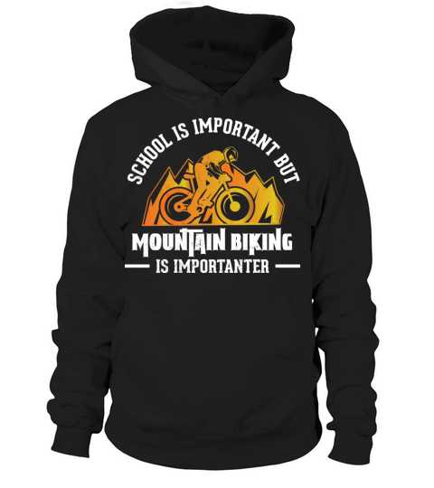 Mountain Bike MTB Vintage Slogan Funny Hoodie Unisex