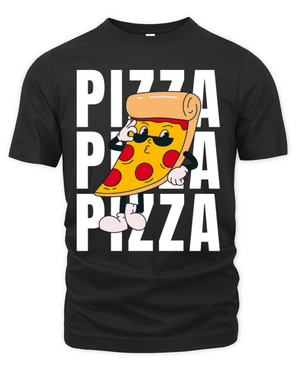 Funny Pizza Slice Love Lovers Food Humor Lover Organic Unisex T-shirt