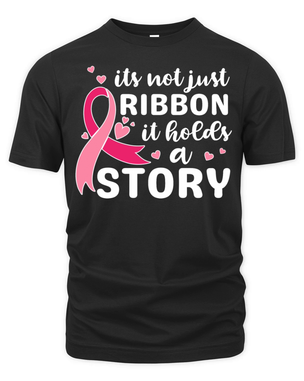 Its not just ribbon it holds a story support shirt Organic Unisex T-shirt