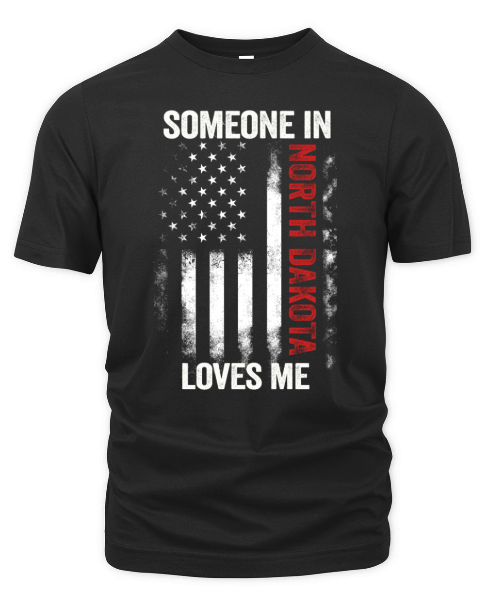 Someone In North Dakota Loves Me Organic Unisex T-shirt