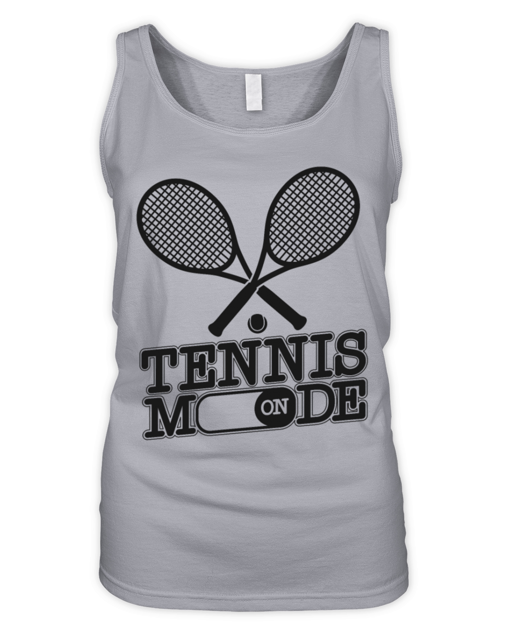 Funny Tennis Player Racket Tennis Organic Women's Tank Top