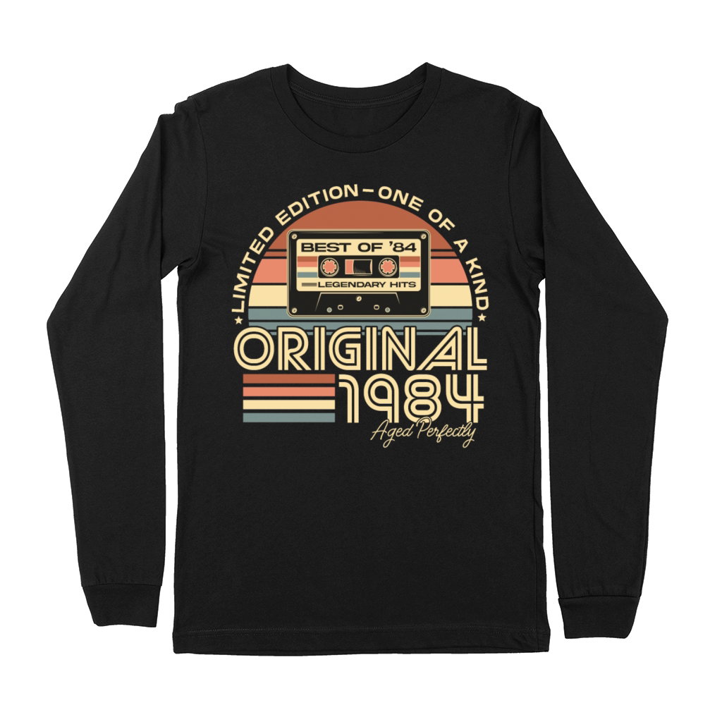 Vintage 1984 Retro 40th Birthday Premium Long Sleeve