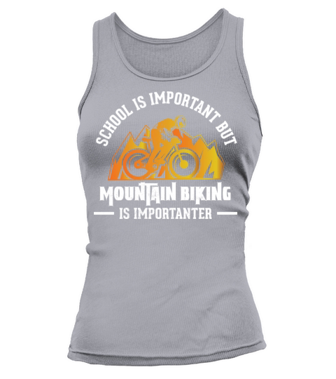 Mountain Bike MTB Vintage Slogan Funny Tank top Woman