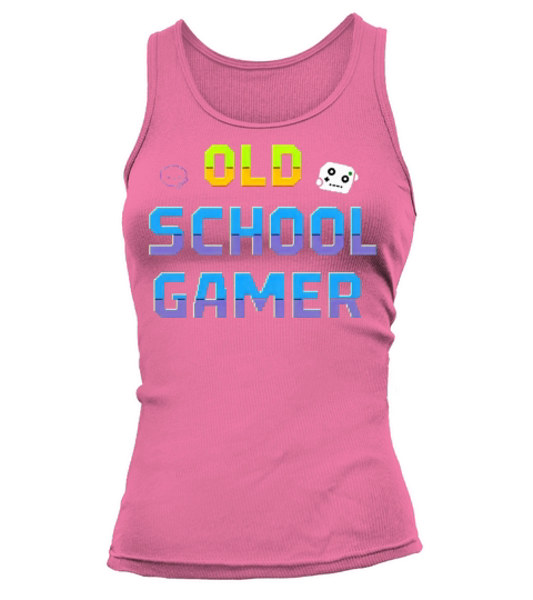 Old School Gamer Retro Gaming Motif 3 Tank top Woman