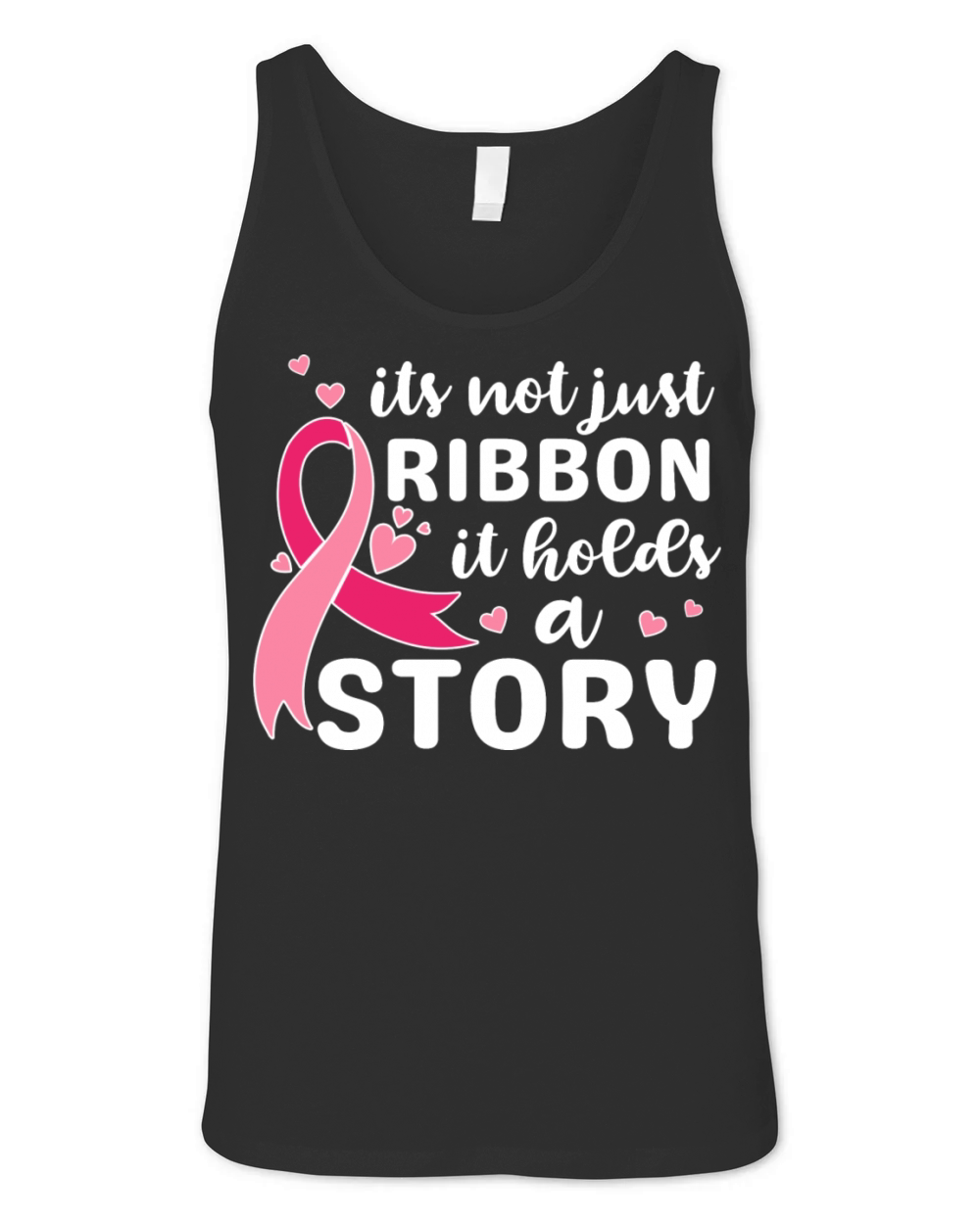 Its not just ribbon it holds a story support shirt Unisex Jersey Tank