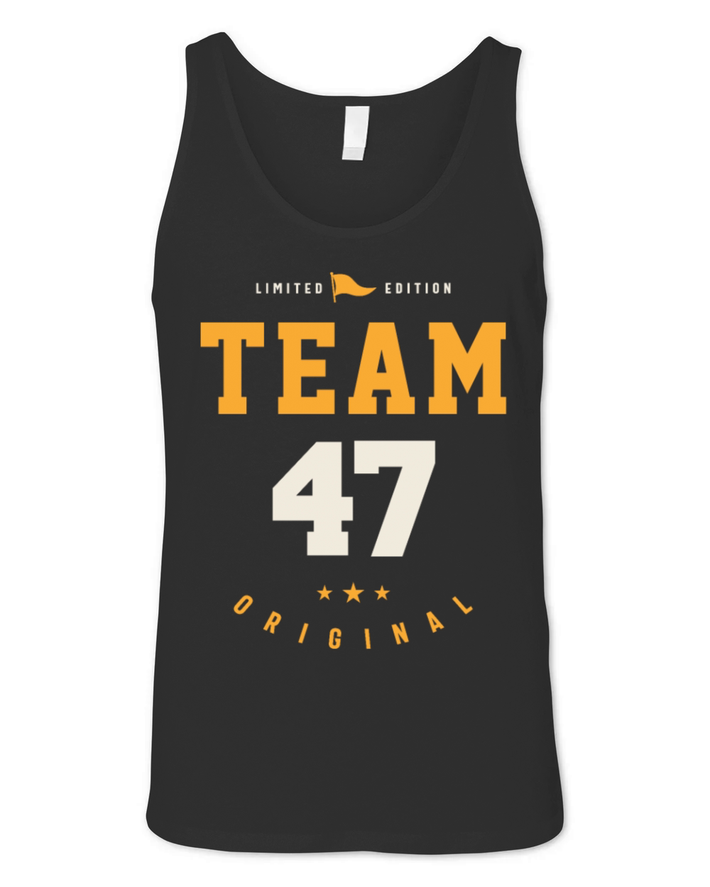 Team 47 Years Old - 47th Birthday Unisex Jersey Tank