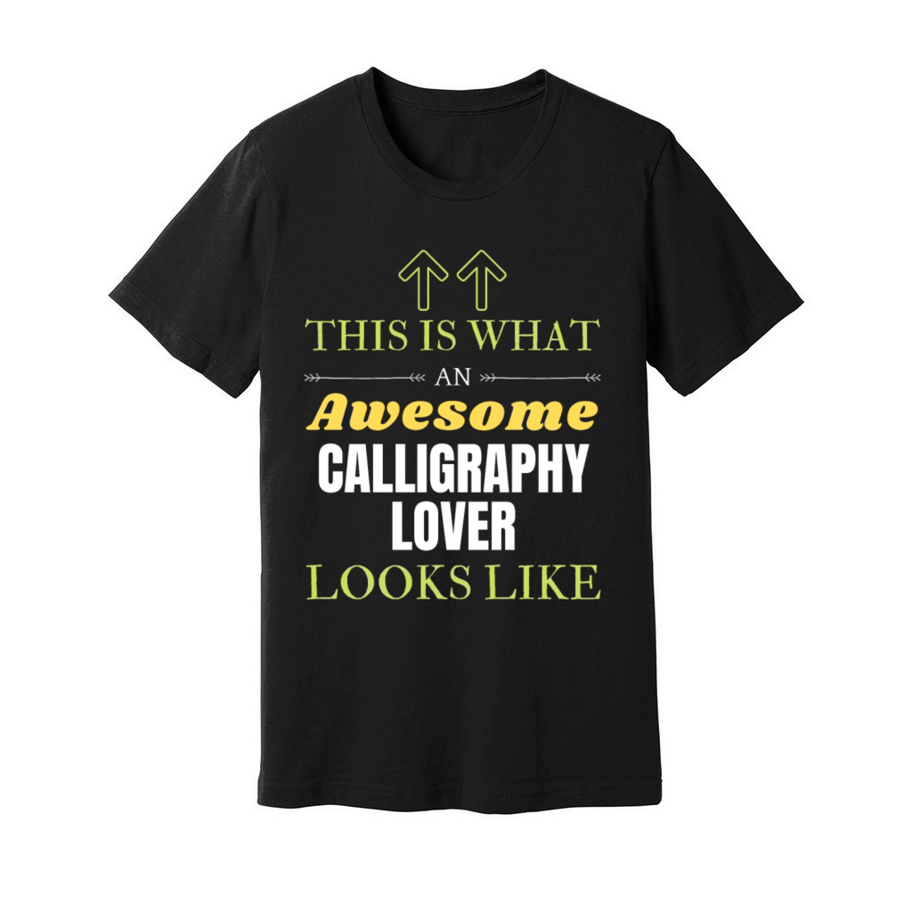 Calligraphy Unisex Jersey Tee