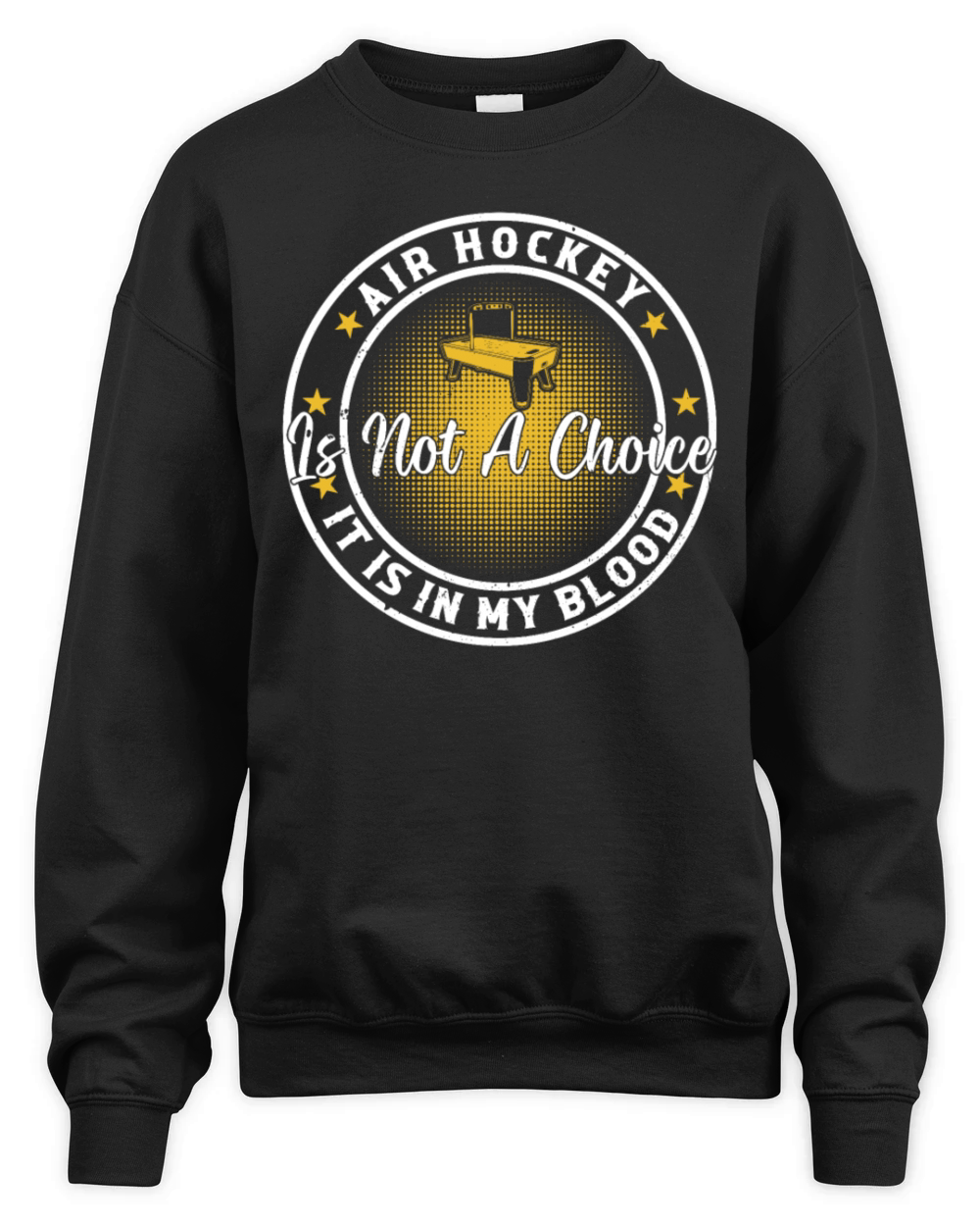 Air Hockey is not a choice it is in my blood - Air Unisex Premium Crewneck Sweatshirt