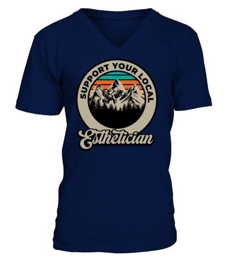 Esthetician V-Neck T-shirt