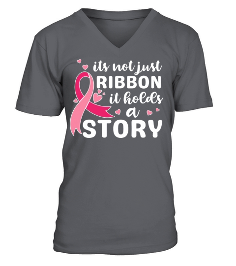 Its not just ribbon it holds a story support shirt V-Neck T-shirt