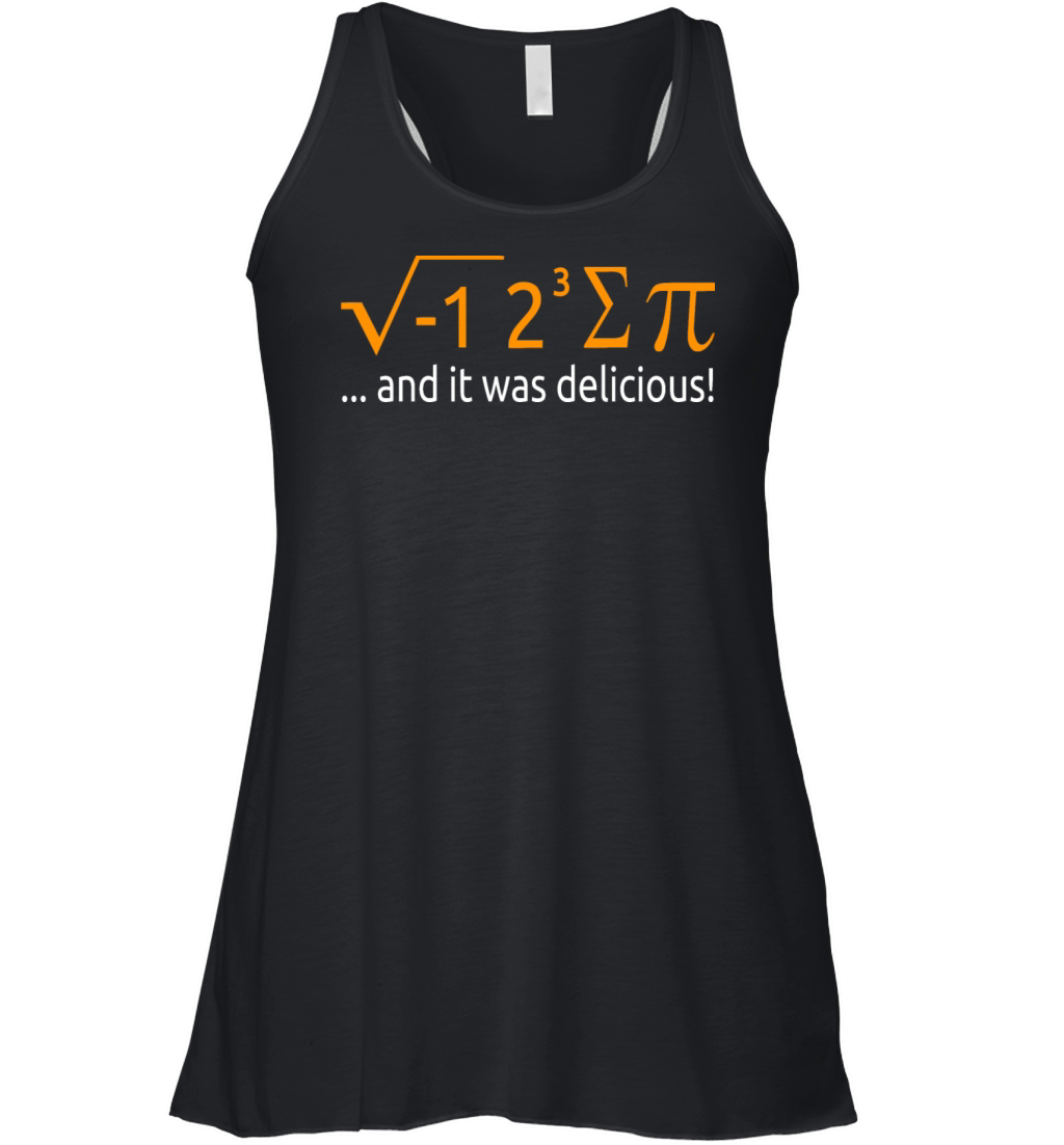 I Ate Some Pie And It Was Delicious 8 Pi Day 2BK7 Women's Flowy Tank Top