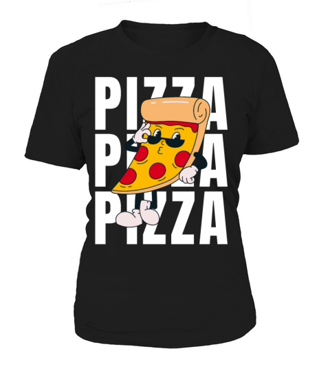 Funny Pizza Slice Love Lovers Food Humor Lover Women's T-Shirt