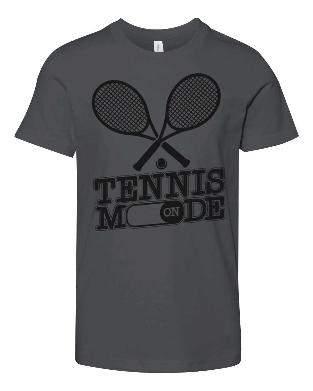 Funny Tennis Player Racket Tennis Youth Unisex Jersey Tee