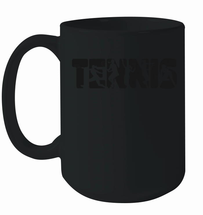 Funny Tennis Player Racket Tennis Ceramic Mug