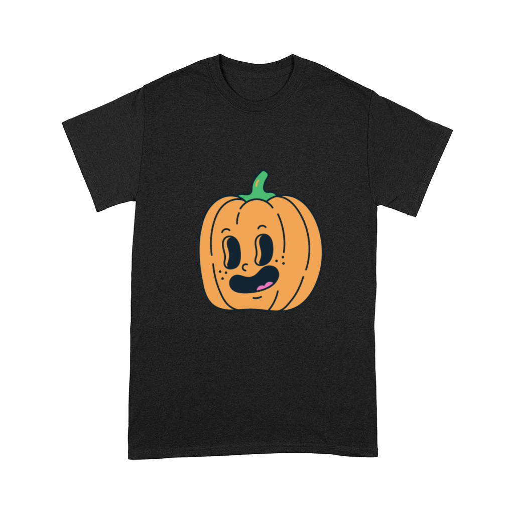 Funny vintage pumpkin face Comfort T-shirt